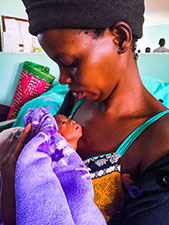 uganda mother with child
