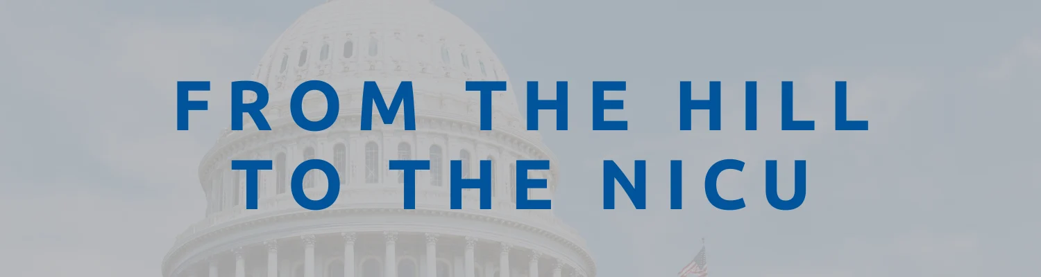 from the hill to the NICU page header banner